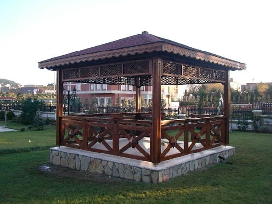 Ahşap kamelya