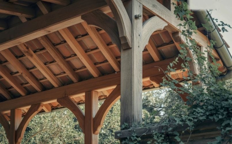 klasik ahşap çardak