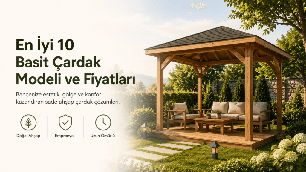 çardak modelleri